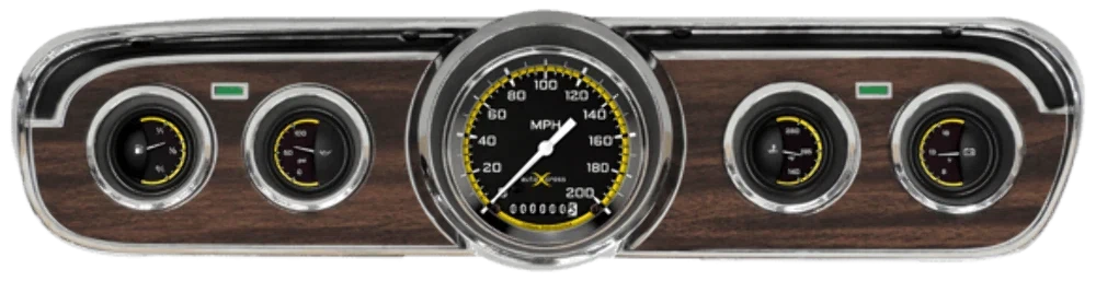 AutoCross Yellow 1965-66 Mustang Package MU65AXY00